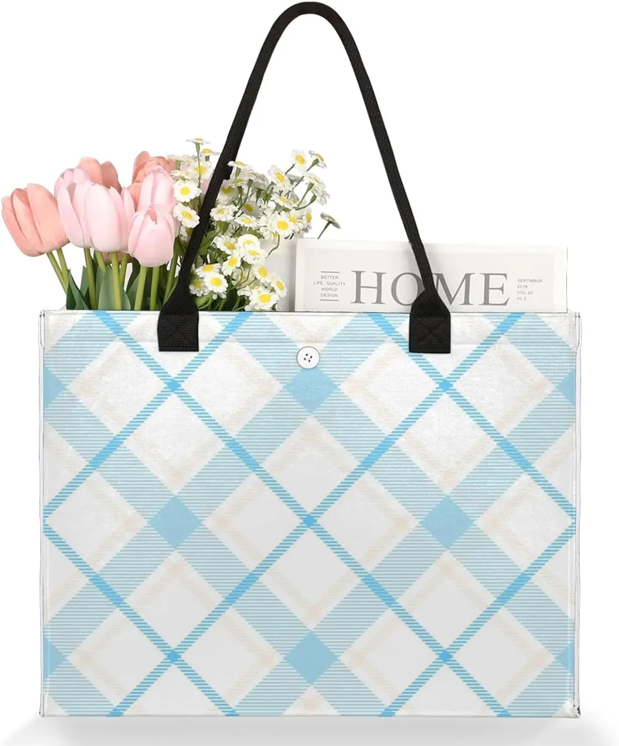 Tote Bag for Women Reusable Canvas Shoulder Bag