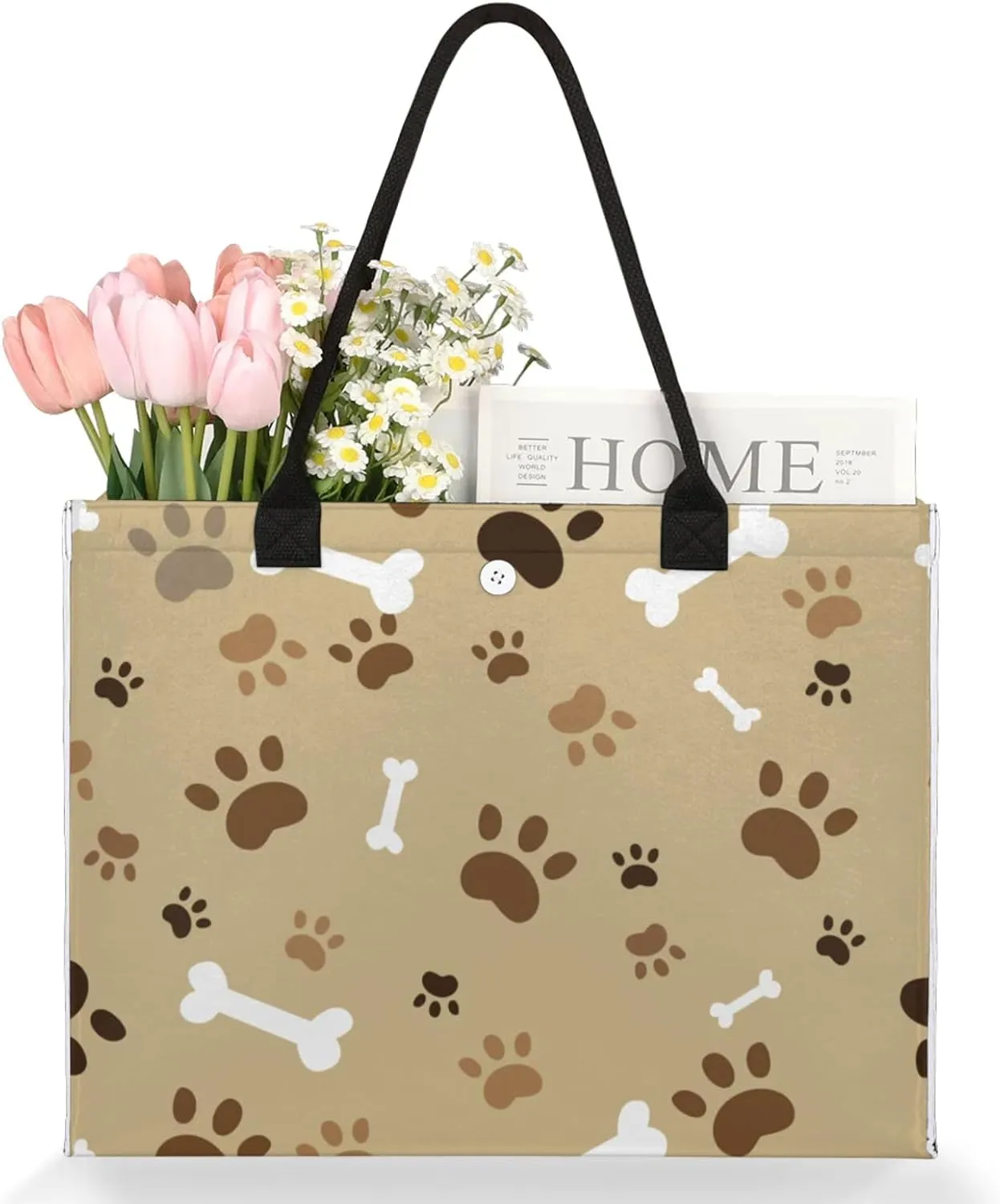 Tote Bag for Women Reusable Canvas Shoulder Bag