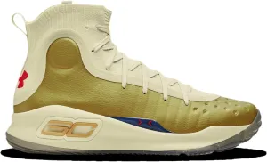 Under Armour Curry 4 Retro - Men's (Gold/White)