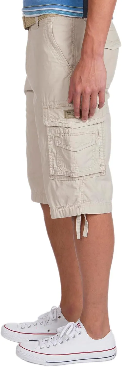 Unionbay Men's Cordova Belted Messenger Cargo Short - Reg and Big and Tall Sizes