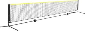 VEVOR Badminton Net, Height Adjustable Volleyball Net, 606 x 155 x 103 cm, Foldable Pickleball Net, Tennis Net Set with Poles, Stand, Bag, Rackets, Nylon Shuttlecocks, Badminton Net Set