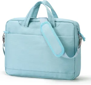 VODIU 14 15.6 16 inch Laptop Case, Basics Laptop Bag with Compartment, Carrying Briefcase Messenger Bag with Strap,Pocket