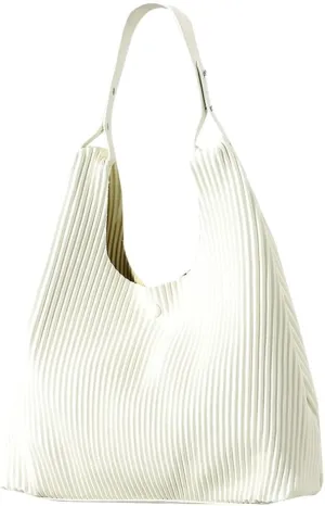 Women Soft Vegan Leather Handbags Fashion Shoulder Totes Large Bucket Hobo Purse Pleated Top Handle Satchel 2024