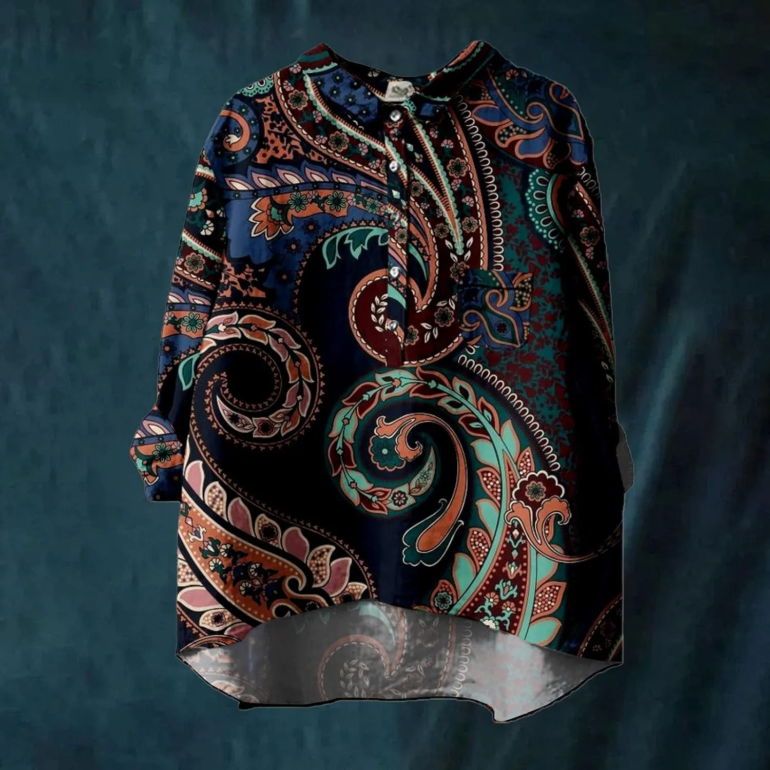 Womens Button Down Shirts Cotton Linen Shirt Fit Tee Tops Lapel Neck Button Blouses Long Sleeves Casual Women