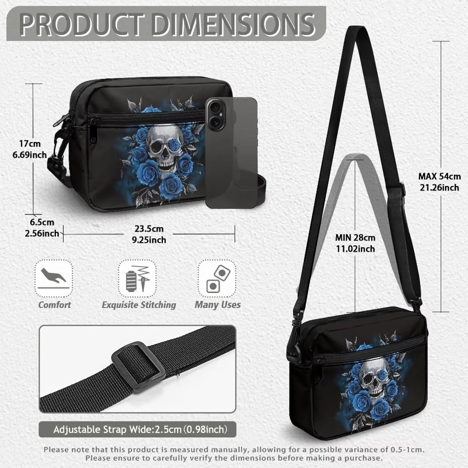 Women's Crossbody Handbags with Adjustable Strap for Daily Use