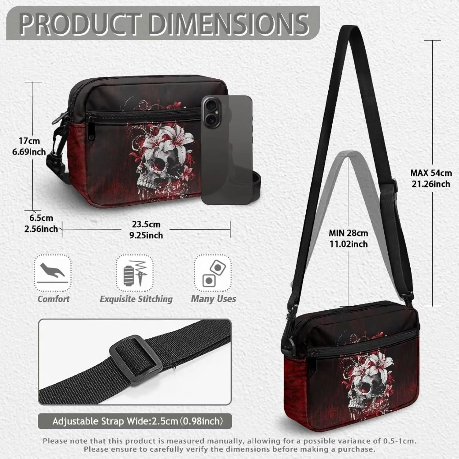 Women's Crossbody Handbags with Adjustable Strap for Daily Use