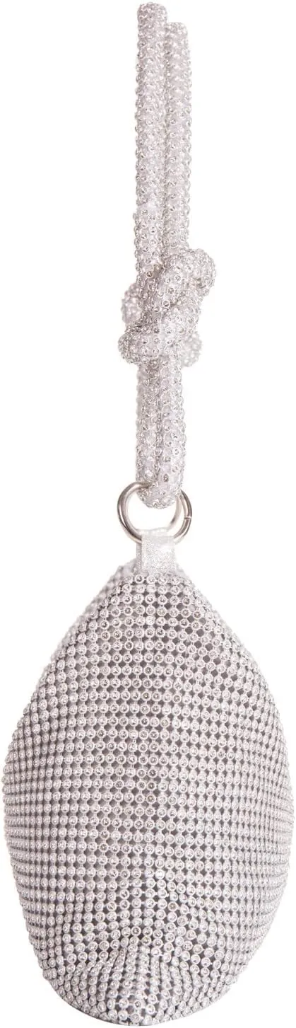 Women's Evening Bag Sparkly Rhinestone Purse Bling Chain Clutch Purse
