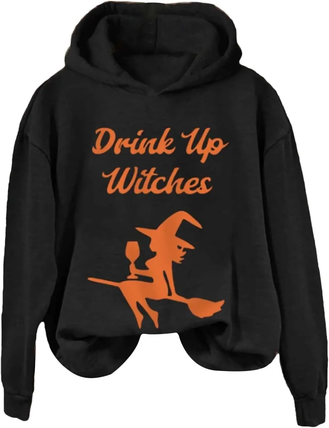 Womens Fashion Sweatshirt Halloween Printed Women's Fashion Casual Casual Crewneck Sweatshirt Long Sleeve Vintage