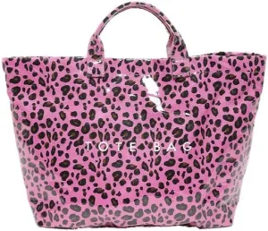 Women's Large PVC Tote Bag Letters Print Plastic Handbags Kraft Paper Clear Shopping Work Shoulder Hobo Bag