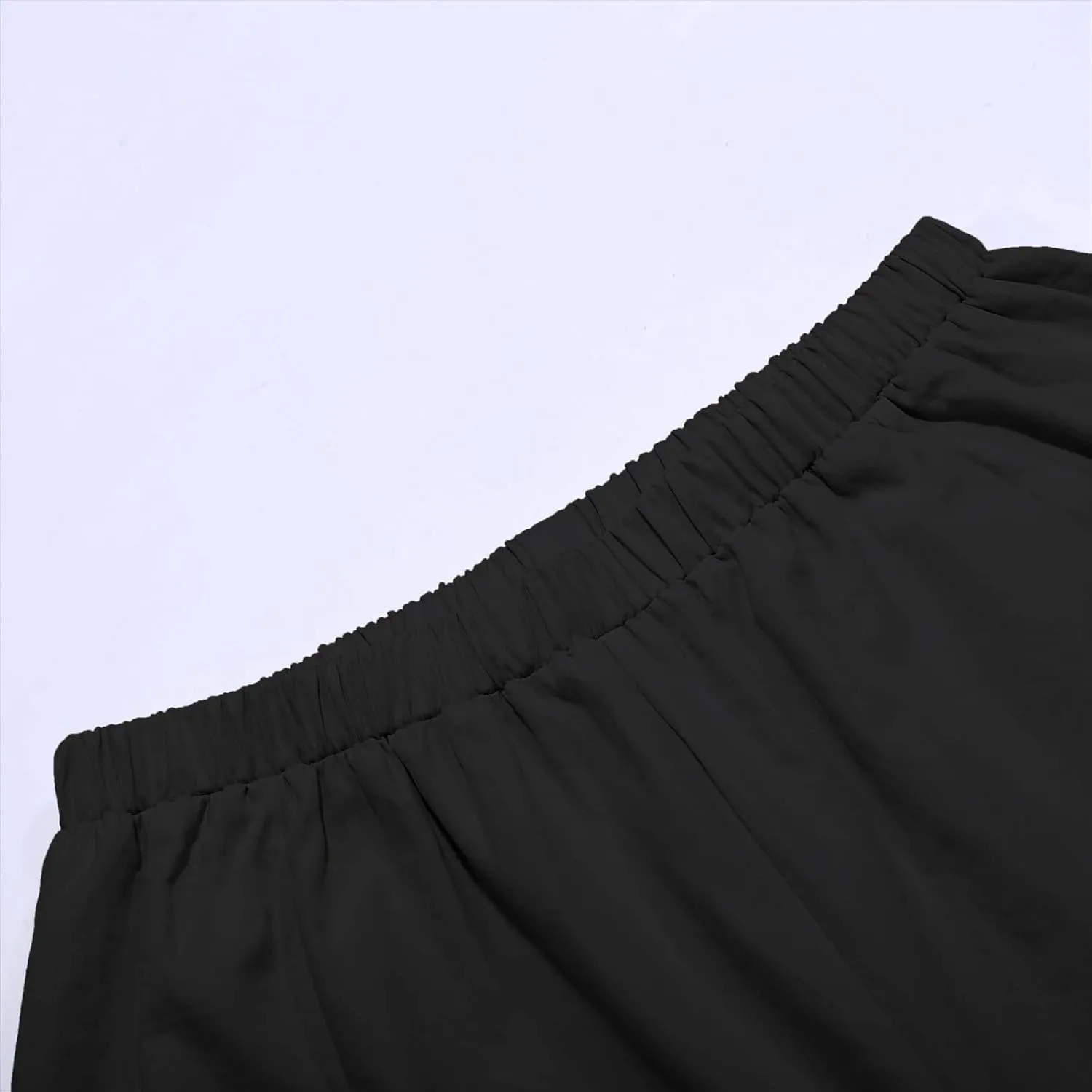 Womens Linen Wide Leg Pants Casual Palazzo Drawstring Summer Beach Travel Vacation Palazzo Harem Pants with Pockets