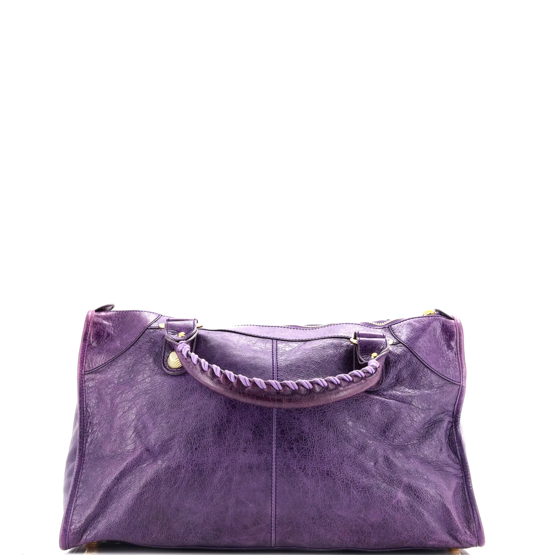 Work Giant Studs Bag Leather