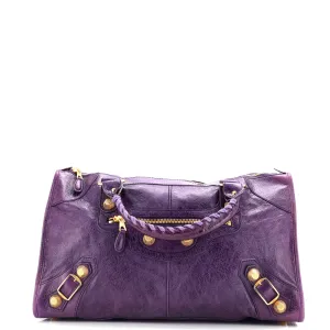 Work Giant Studs Bag Leather