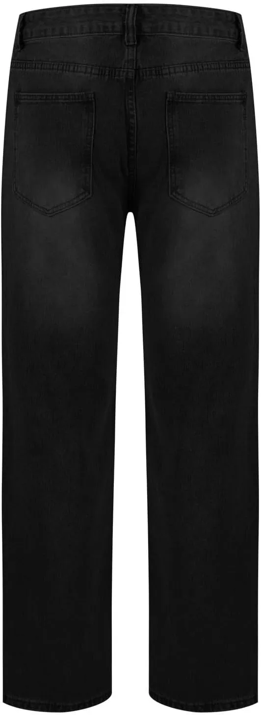 Y2k Baggy Jeans for Men Mexican Big and Tall Denim Jeans Pants Skater Wide Leg Carpenter Pants Streetwear Clothing