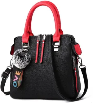 YAQUNICER Small Top-Handle Handbags Hobo Clutch Satchel for Women Purse Faux Leather Shoulder Crossbody Bag