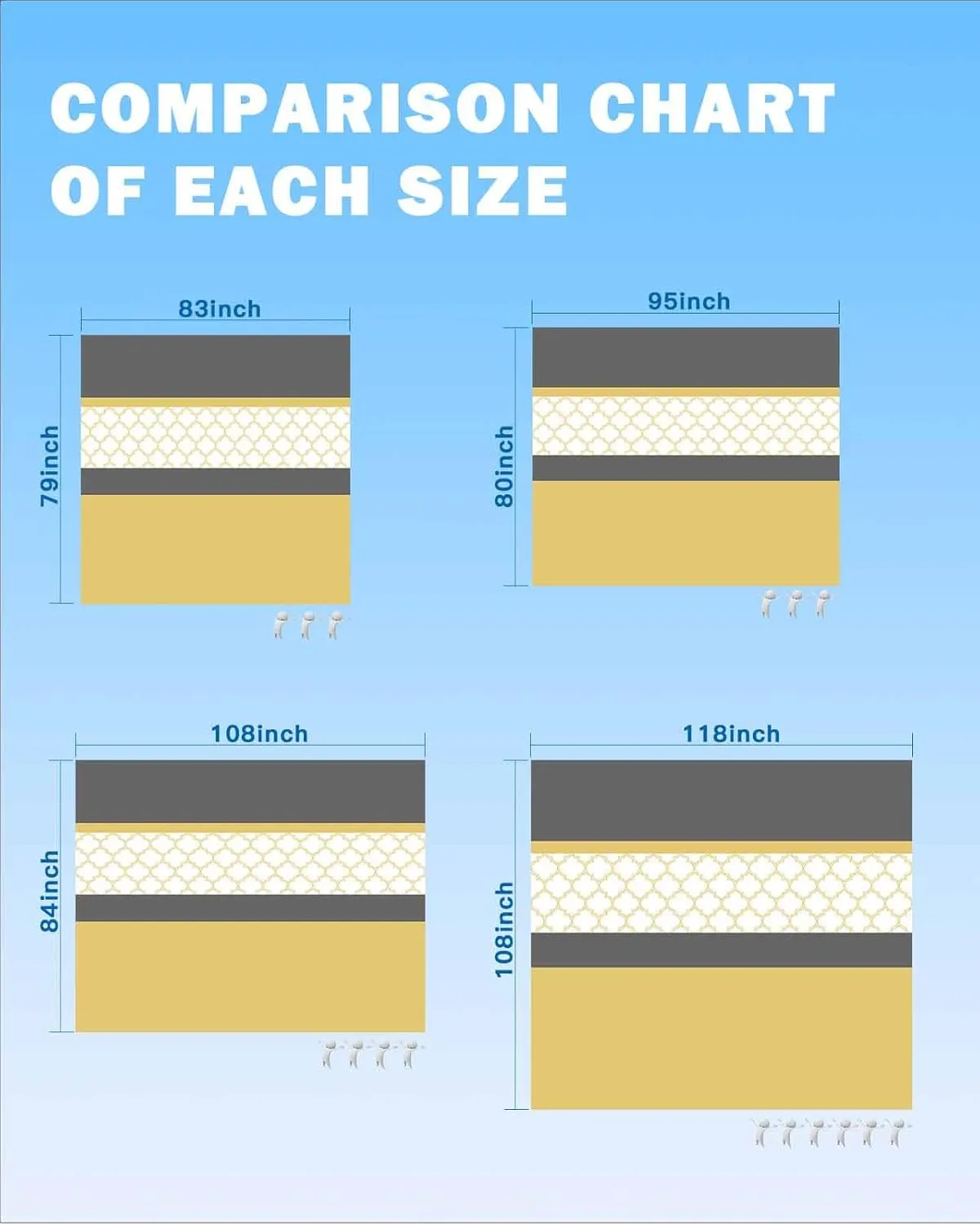 Yellow Morocco Beach Blanket Large with Stakes Waterproof Sandproof, Geometric Grey Stripes Modern Foldable Beach Mat with Corner Pockets for Outdoor Travel Camping Hiking Picnic Essentials 83"x79"