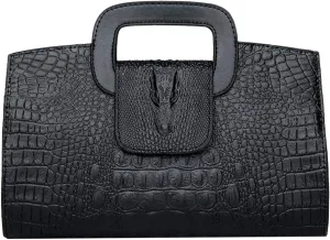 ZLMBAGUS Women Vintage Flap Tote Top Handle Satchel Handbags PU Leather Clutch Purse Shoulder Bag